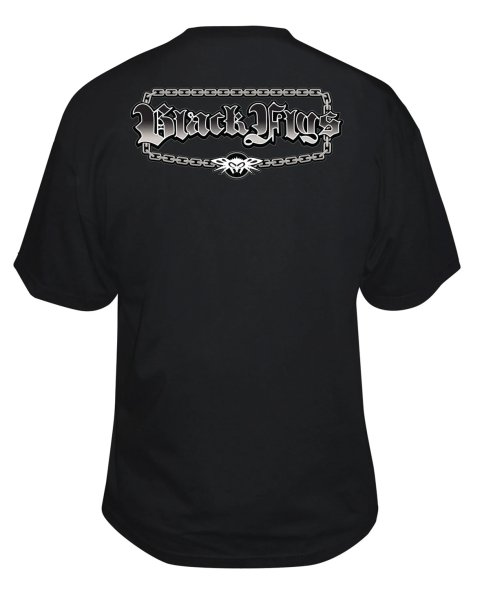 画像2: [BLACK FLYS]-CHAIN GANG S/S Tee-BLACK- (2)