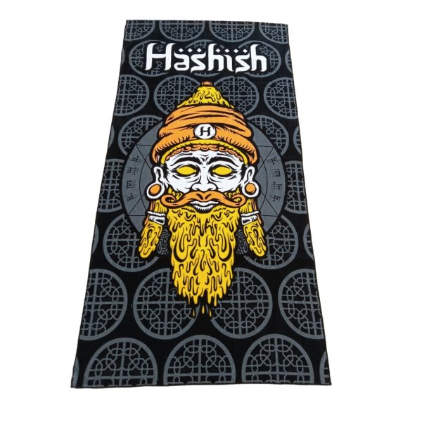 画像1: [seedleSs]-sd stash pocket beach towel-Hashish black- (1)