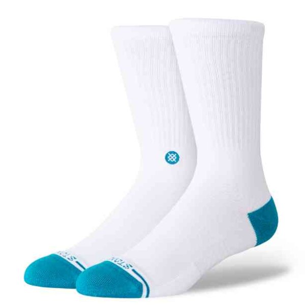 画像1: [STANCE]-ICON DOT CREW-TEAL- (1)