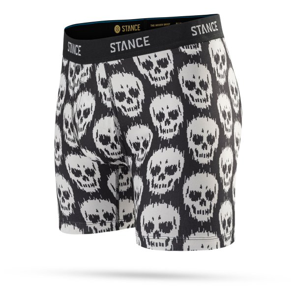 画像1: [STANCE UNDER WEAR]-SKULLS BOXER BRIEF- (1)