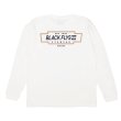 画像2: [BLACK FLYS]-FASTLANE L/S Tee-WHITE- (2)