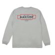 画像2: [BLACK FLYS]-FASTLANE L/S Tee-STONE GRY- (2)