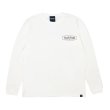 画像1: [BLACK FLYS]-FASTLANE L/S Tee-WHITE- (1)