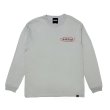 画像1: [BLACK FLYS]-FASTLANE L/S Tee-STONE GRY- (1)