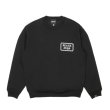 画像1: [BLACK FLYS]-CHAIN CREW SWEAT-BLACK- (1)