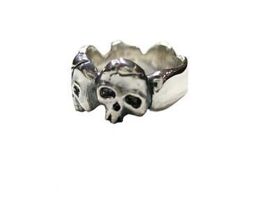 画像3: [DxAxM]-SKULL RING-