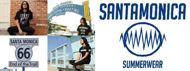 SANTAMONICA　SUMMER WEAR　hey smith　ヘイスミス　ヘイスミ　猪狩　ブランド　Tシャツ　通販