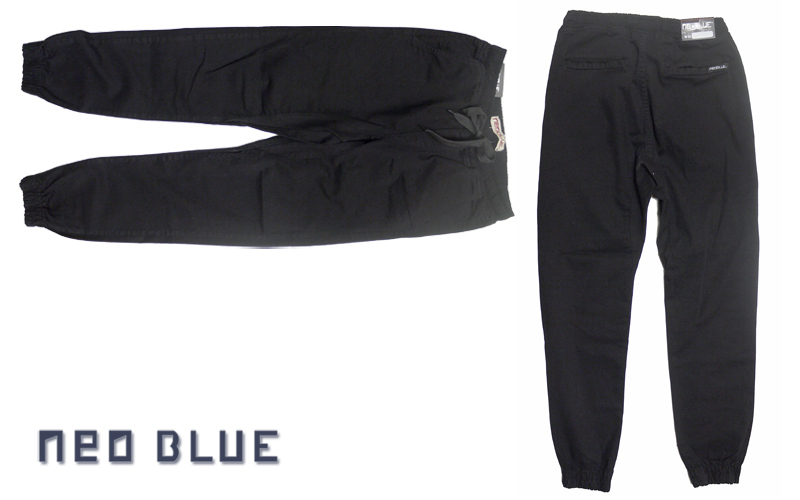 NEO BLUE　jogger　pants　ジョガーパンツ　サルエル　ブラック　通販