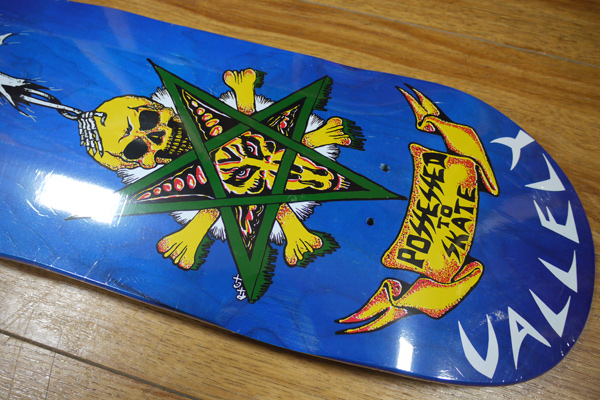 SUICIDAL TENDENCIES　MIKE VALLELY　マイクバレリー　スケートボード　クルーザー　デッキ　スケボー　スイサイダル　SUICIDAL　通販　POOL　BLUE