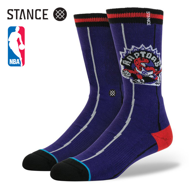 STANCE　スタンス　Tronto Raptors　NBA　コラボ  ソックス　靴下　通販