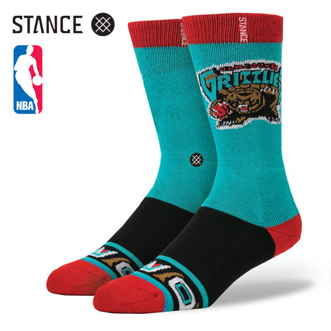 STANCE　スタンス　Vancover Grizzlies　NBA　コラボ  ソックス　靴下　通販