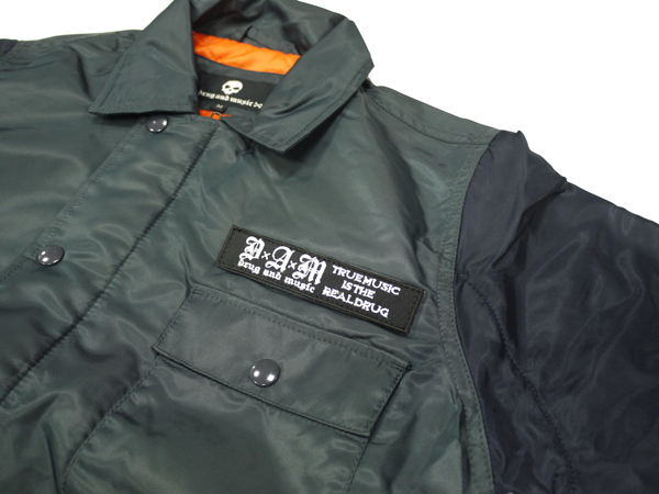 DxAxM　A-2　Jacket　ジャケット　上着　アウター　通販　アーミー　ミリタリー　ネイビー　グレイ