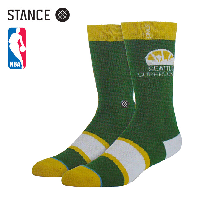 Seattle Super Sonics　STANCE　スタンス　NBA　コラボ  ソックス　靴下　通販