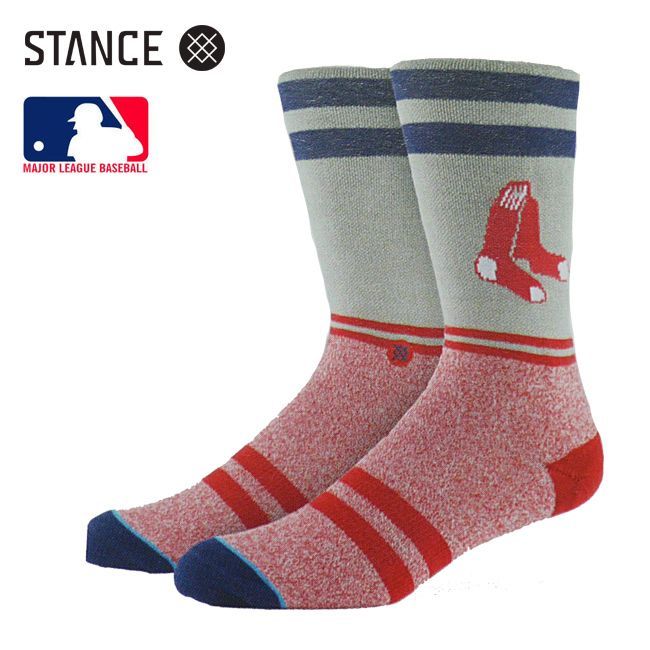 Boston Red sox　STANCE　スタンス　NBA　コラボ  ソックス　靴下　通販