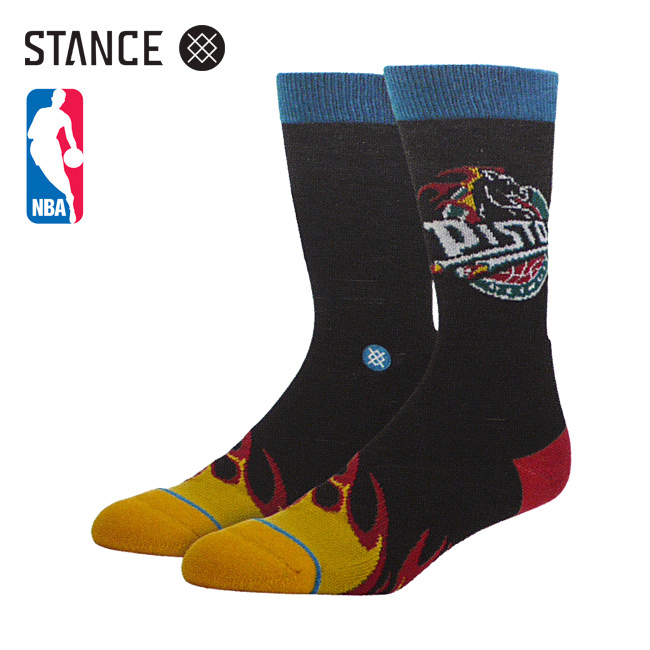 Detroit Pistons　STANCE　スタンス　NBA　コラボ  ソックス　靴下　通販