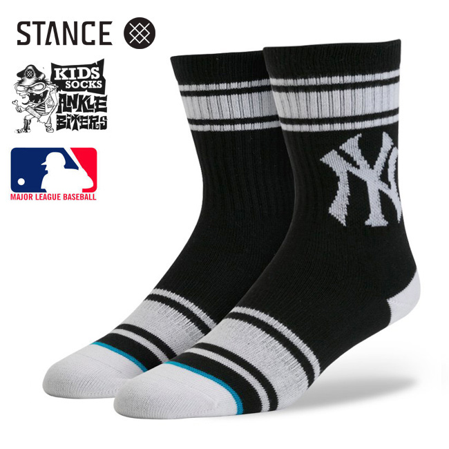 MLB　Yankees　Pinstripez　STANCE　SOCKS　キッズ　通販