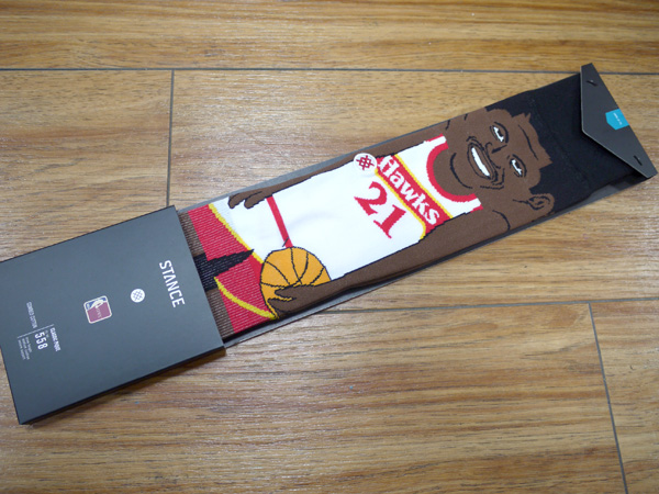 wilkins　cartoon　STANCE　スタンス　NBA　コラボ  ソックス　靴下　通販