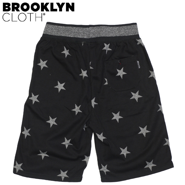 BROOKLYN CLOTH　Starred Jogger Shorts　ジョガーショーツ　スター　星　ハーフパンツ　スウェットパンツ　通販