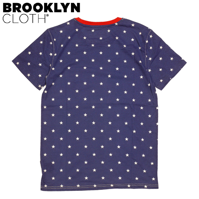 BROOKLYN CLOTH　ブルックリンクローズ　Stars and Stripes Blocked Tee　スター　Tシャツ　通販