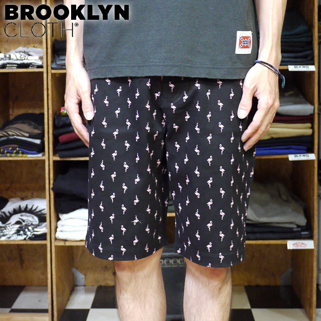 BROOKLYN CLOTH　ショーツ　ハーフパンツ　ワークショーツ　フラミンゴ　通販