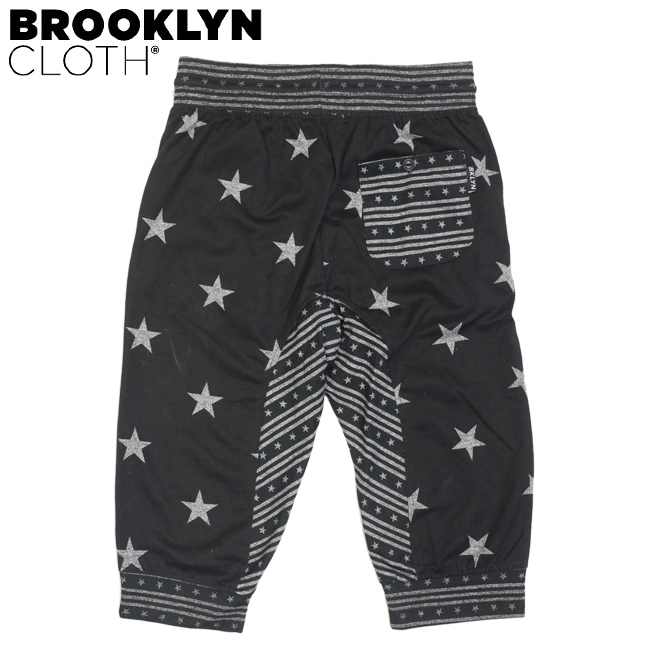 BROOKLYN CLOTH　Blocked Print Stars 3/4 Joggers　ジョガーショーツ　スター　星　ハーフパンツ　スウェットパンツ　通販