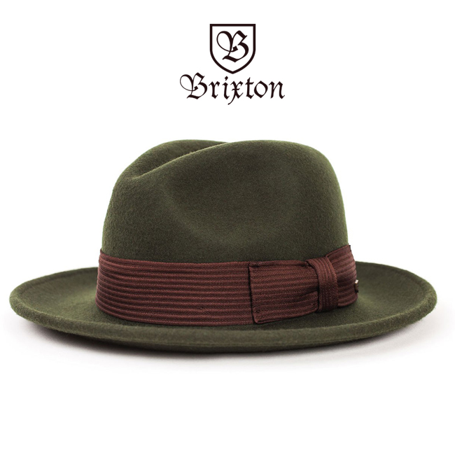 brixton　ブリクストン　ハット　帽子　キャップ　通販　SWINDLE FEDORA　中折れ帽
