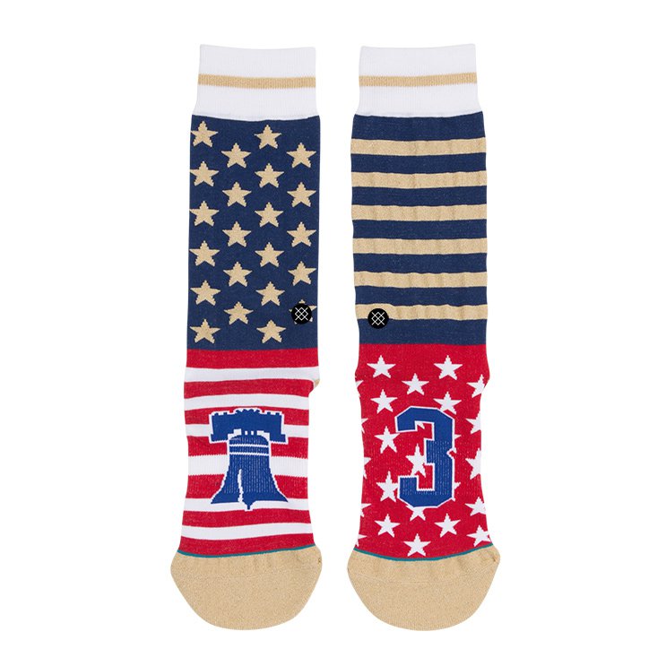 Allen Iverson　STANCE SOCKS  スタンス　ソックス　くつ下　メンズ　通販　phillie　店舗