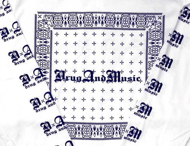 DxAxM　drug and music　長袖　Tシャツ　ロンティー　通販