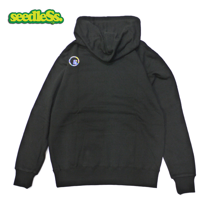 seedleSs]-COOP WITH TIE DIE P/O HOODY-black- | シードレス パーカー通販