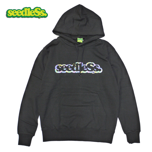 seedleSs]-COOP WITH TIE DIE P/O HOODY-black- | シードレス パーカー通販