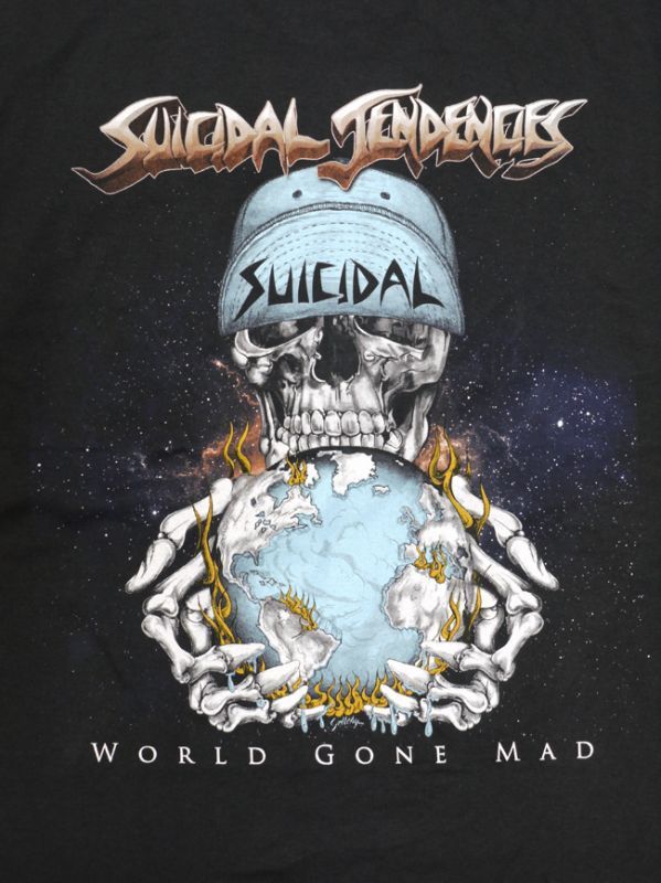 suicidal tendencies　スイサイダルテンデンシーズ　Tシャツ　WORLD GONE MAD　通販