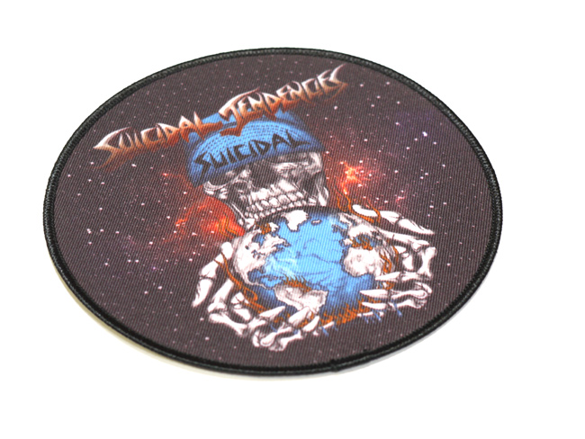 suicidal tendencies　ワッペン　パッチ　ロゴ　通販　スイサイダルテンデンシーズ　WORLD GONE MAD PATCH