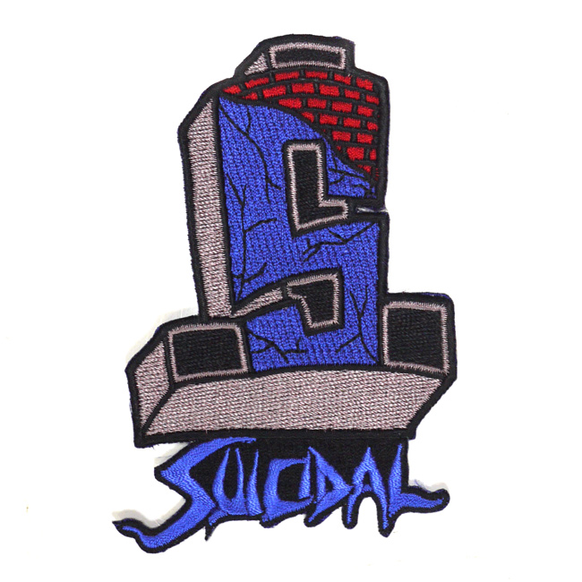 suicidal tendencies　ワッペン　パッチ　ロゴ　通販　スイサイダルテンデンシーズ　FLS LOGO PATCH