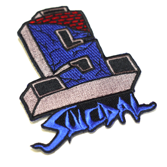 suicidal tendencies　ワッペン　パッチ　ロゴ　通販　スイサイダルテンデンシーズ　FLS LOGO PATCH