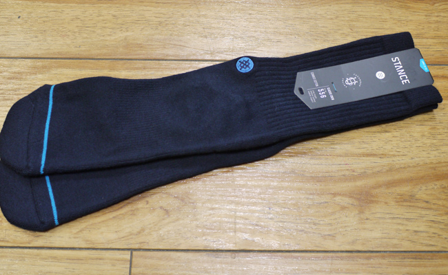 STANCE　スタンス　icon　dark navy  ソックス　靴下　通販