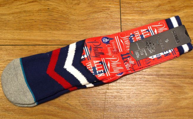 STANCE SOCKS　スタンスソックス　メンズ　IVERSON STATS   Allen Iverson　通販　取扱店　ホワイト　靴下　ファッション