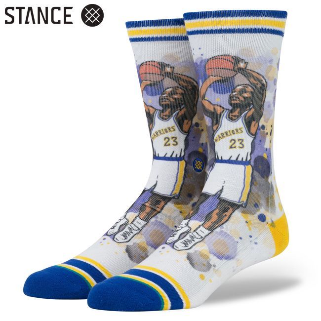 バスケットボール　Mitch Richmond　todd francis  NBA legends　STANCE　スタンス　NBA　コラボ  ソックス　靴下　通販