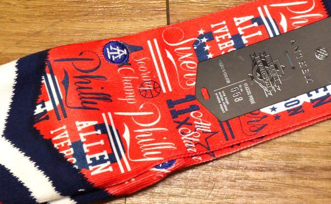 STANCE SOCKS　スタンスソックス　メンズ　IVERSON STATS   Allen Iverson　通販　取扱店　ホワイト　靴下　ファッション