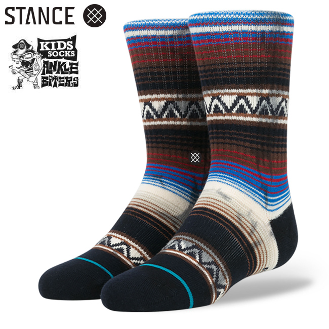 STANCE SOCKS　スタンスソックス　キッズ　EL GUAPO　可愛い  キャラクター　通販　取扱店　ホワイト　靴下　ファッション