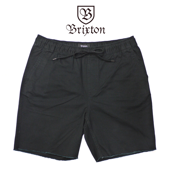 BRIXTON]-MADRID SHORTS-BLACK- | ブリクストン ショーツ通販