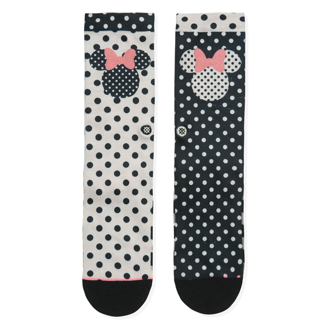 SPRINKLED MINNIE　ディズニー　ミニーちゃん　disney　STANCE SOCKS　スタンスソックス　キッズ　　可愛い  キャラクター　通販　取扱店　靴下　ファッション