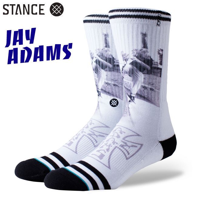 VENICE SKATE　STANCE  SOCKS　スタンスソックス　JAY ADAMS　ジェイアダムス　100%skateboarder　通販　靴下　スケーターソックス