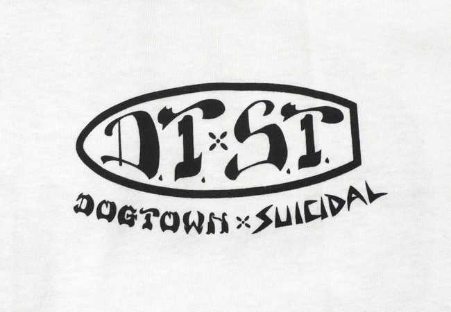 白　DOGTOWN　ドッグタウン　ドックタウン　Tシャツ　EAT SHIT　スカル　オールドスクール　通販　スケートボード　ブランド　SUICIDAL TENDENCIES