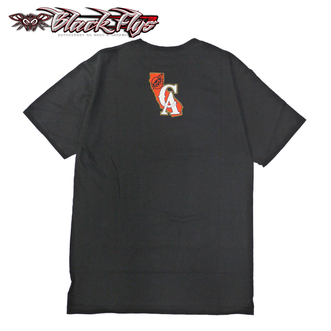 BLACK FLYS　ブラックフライズ　Tシャツ　通販　CA LOGO  ブラックフライ　アメリカモデル