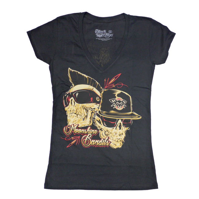 BLACK FLYS　FLY GIRLS　レディース　ガールズ　ブラックフライズ　Tシャツ　通販　MOONSHINE BANDITS GIRLS  ブラックフライ　アメリカモデル