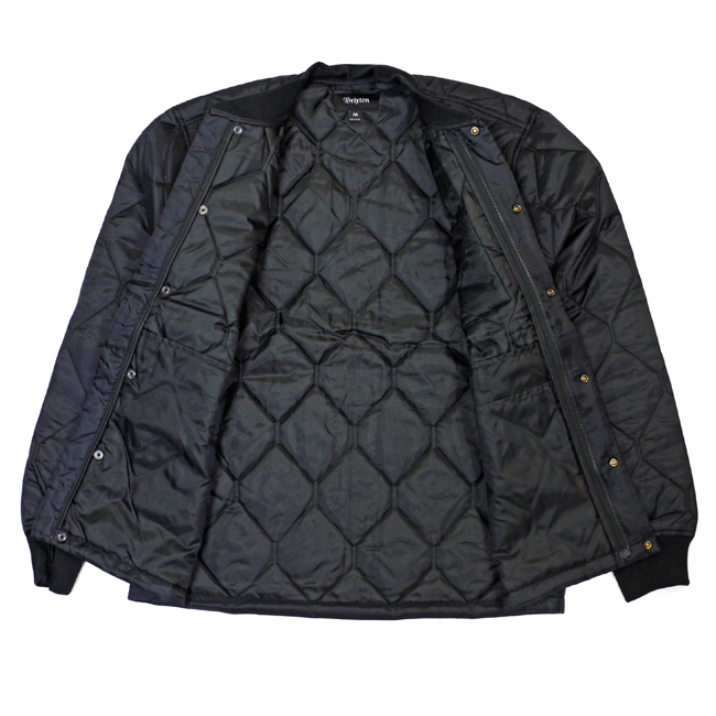 [BRIXTON]-CRAWFORD JACKET-BLACK-