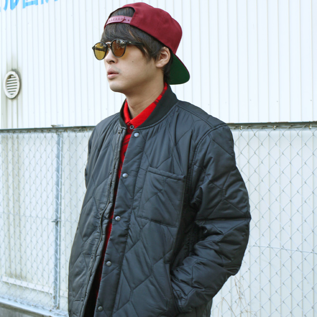 [BRIXTON]-CRAWFORD JACKET-BLACK-