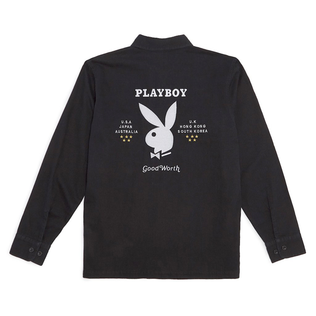 [GOOD WORTH X PLAYBOY]-BDU Souvenir Jacket-