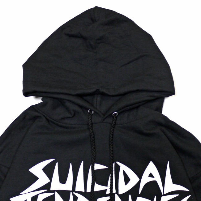 Hanes SUICIDAL TENDENCIES プルオーバーパーカープリント