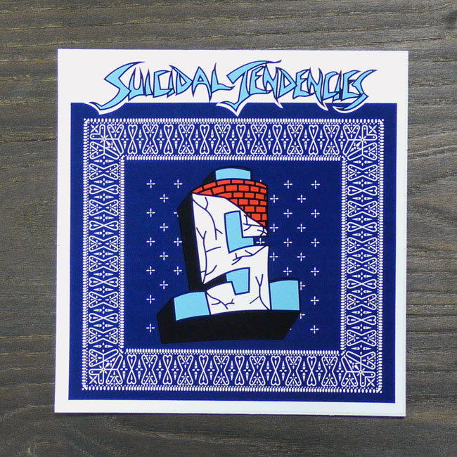 [SUICIDAL TENDENCIES]-FLS STICKER-